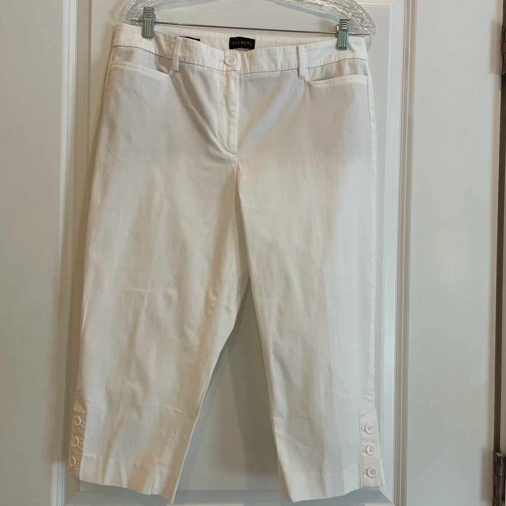 Talbots Perfect Skimmer Women’s White Pants